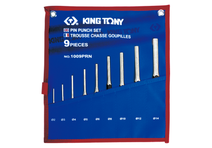 9PC Pin Punch Set Tetoron Storage