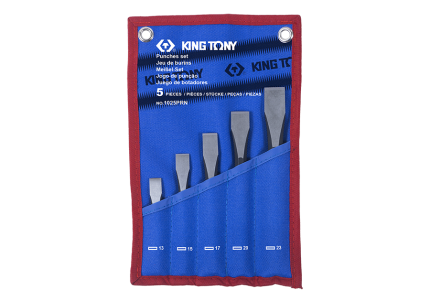 5PC Pin Punch Set Chrome Vanadium Steel