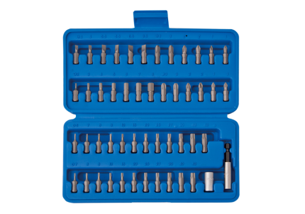 50PC 1/4" Hex Shank Driver Bit Set S2 Steel