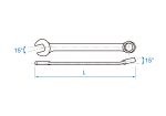 17MM Combination Wrench Chrome Vanadium - Image 2