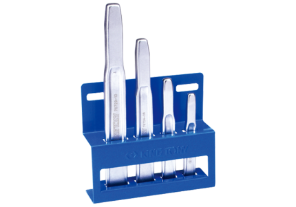 4PC Flat Chisels Set With Stand