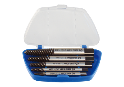 5PC Screw Extractor Set M3-M18