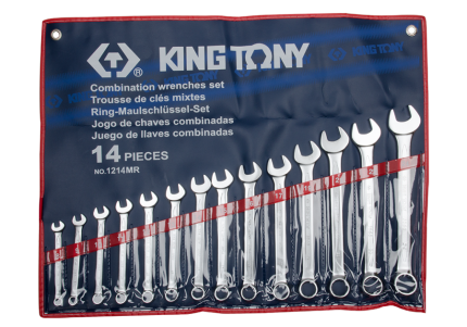 14PC Metric Combination Wrench Set 10-32MM