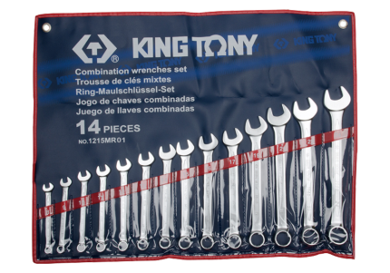 14PC Metric Combination Wrench Set 8-24MM