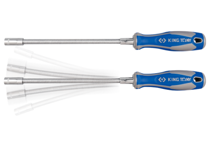 10MM Flexible Nut Spinner PP+TPR Handle