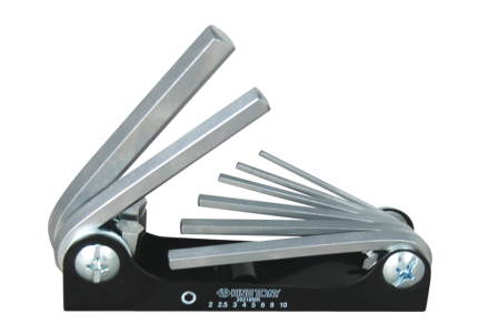 8PC Hex Key Set 2-10MM Knife Type