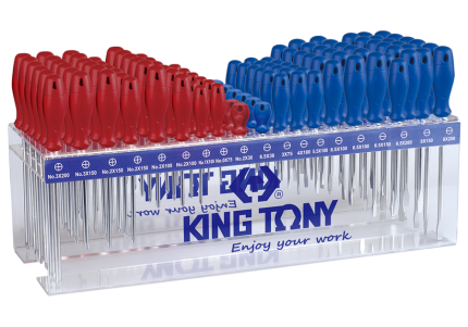 114PC Screwdriver Set Metric With Display Shelf