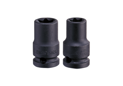 3/8" Drive Impact Star Socket E5 Black