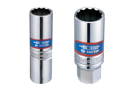 3/8" Drive Rubber Spark Plug Socket 14MM x 63MM Length 12PT