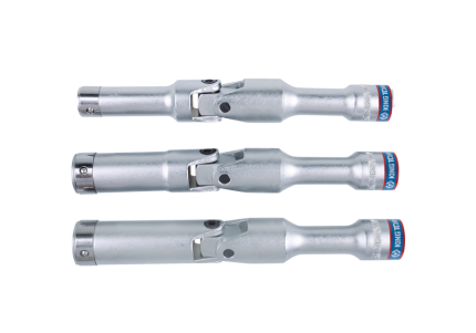 3/8" Drive Long Glow Plug Socket 16MM x 160MM Length 6PT