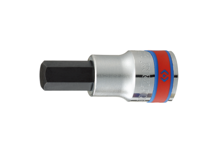 1/2" Drive Hex Bit Socket 3/16" x 60MM Length Chrome