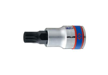 1/2" Drive Spline Bit Socket M5 x 60MM Length Chrome