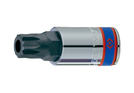 1/2" Drive TR Spline Bit Socket M16 x 66MM Length Chrome