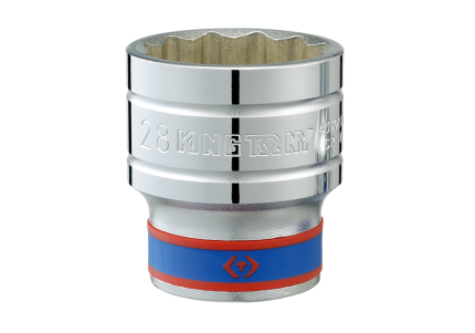 1/2" Drive Socket 19MM 12PT Chrome