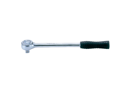 1/2" Drive REVERSIBLE RATCHET 10" RUBBER CHROME