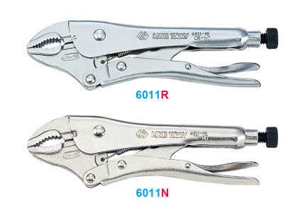 10" Lock Grip Pliers Curved Jaw With Cutter