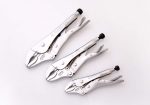 10" Lock Grip Pliers Curved Jaw With Cutter - Image 3