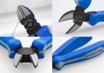 6" Diagonal Cutting Pliers European Style PP+TPR Grip - Image 4