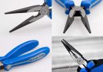 8" Long Nose Plier European Style with Cutter - Image 3