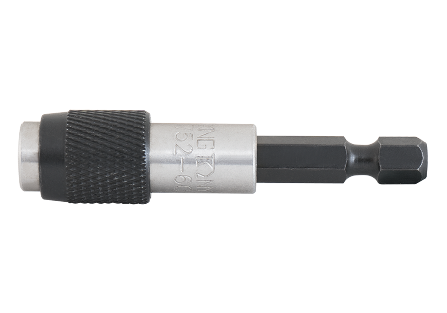 752.png 1/4" Quick Release Bit Holder 1/4" x 100MM Magnetic - Image 1