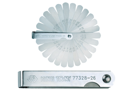 26PC Feeler Gauge Blade Set 1/2" x 3"