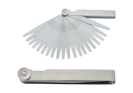 20PC Metric Feeler Gauge Set 100MM Blades