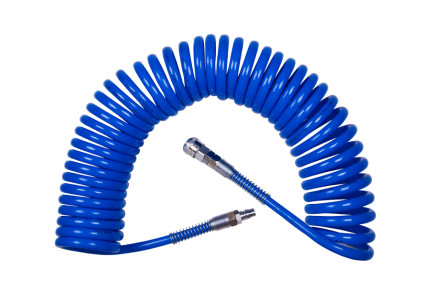 PU Air Spiral Hose 20M 640PSI 1/4" BSPT Asian