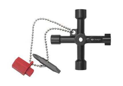 4 Way Control Cabinet Key Multi Tool