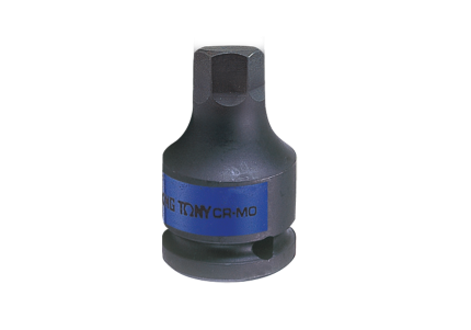 1" Drive Impact Hex Bit Socket 19MM x 75MM Length