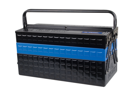 Cantilever Tool Box 470 x 220 x 260MM Black Blue
