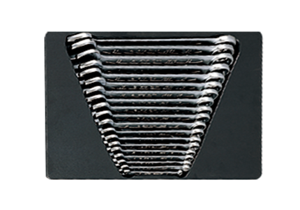 19PC Combination Wrench Set Metric For Tool Box