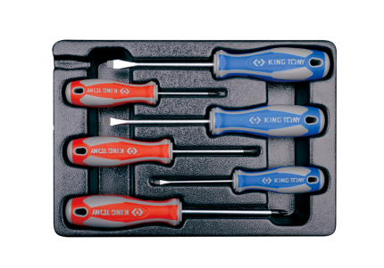 6PC Screwdriver Set Metric For Tool Trolley