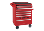 286PC Tool Trolley Set EVA Foam 7 Drawer Rolling Cart