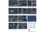 525PC Tool Trolley Set Metric & Imperial 13 Drawer - Image 2