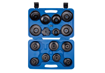 16PC Cup Type Oil Filter Wrench Kit