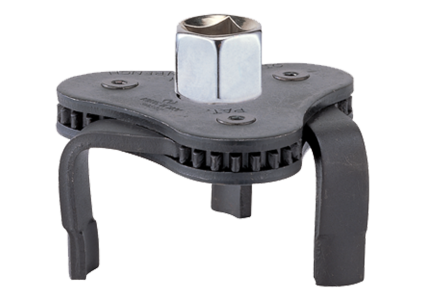 3-Leg Oil Filter Wrench 63–102MM 3/8" 1/2" Drive