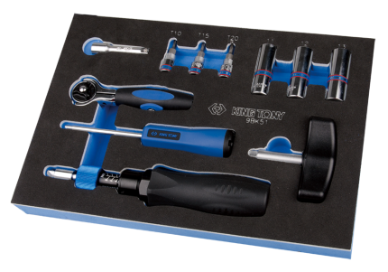 TPMS Torque Assist Tool Set Blue Plastic Case