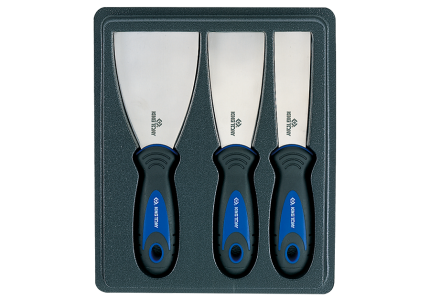 3PC Stainless Steel Putty Knife Set
