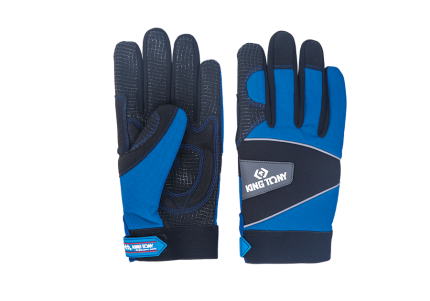 Anti Slip Silicone Coated Working Gloves XL