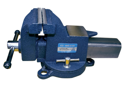 360° Swivel Base Cast Steel Bench Vise 4" Open 146MM
