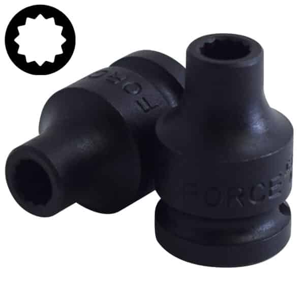 1/2" Drive Impact Socket 8MM 12PT