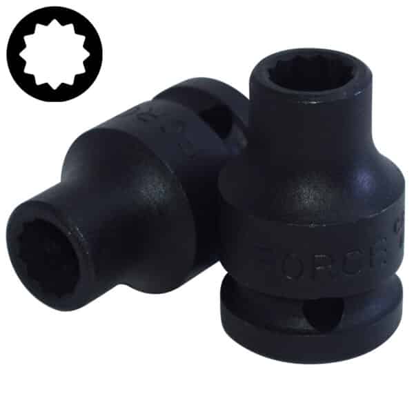 1/2" Drive Impact Socket 10MM 12PT