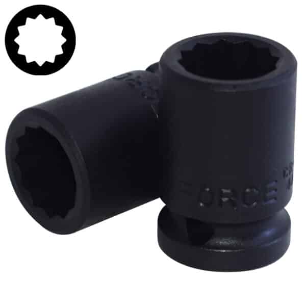 1/2" Drive Impact Socket 16MM 12PT