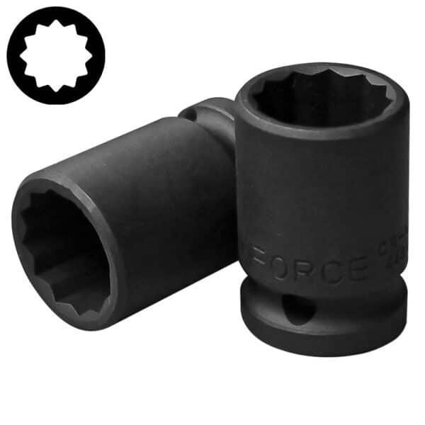 1/2" Drive Impact Socket 18MM 12PT