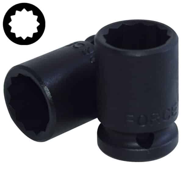 1/2" Drive Impact Socket 19MM 12PT