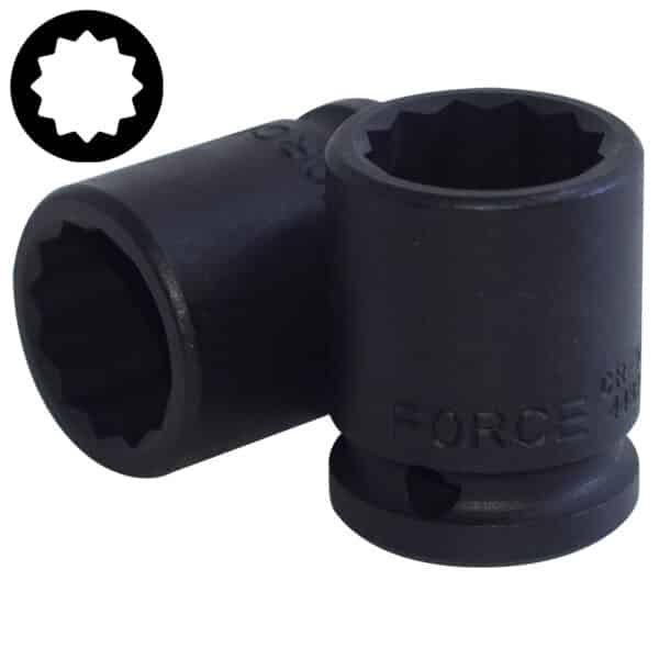 1/2" Drive Impact Socket 21MM 12PT