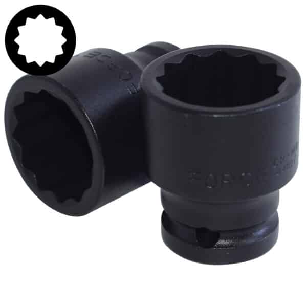 1/2" Drive Impact Socket 27MM 12PT