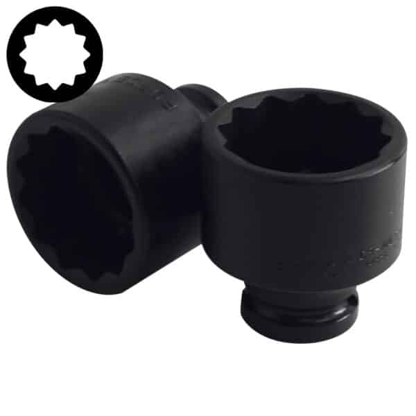 1/2" Drive Impact Socket 36MM 12PT