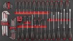 Black 8-Drawer Jumbo Trolley With 610PC Tools (EVA) - Image 4