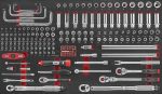 Black 8-Drawer Jumbo Trolley With 610PC Tools (EVA) - Image 5